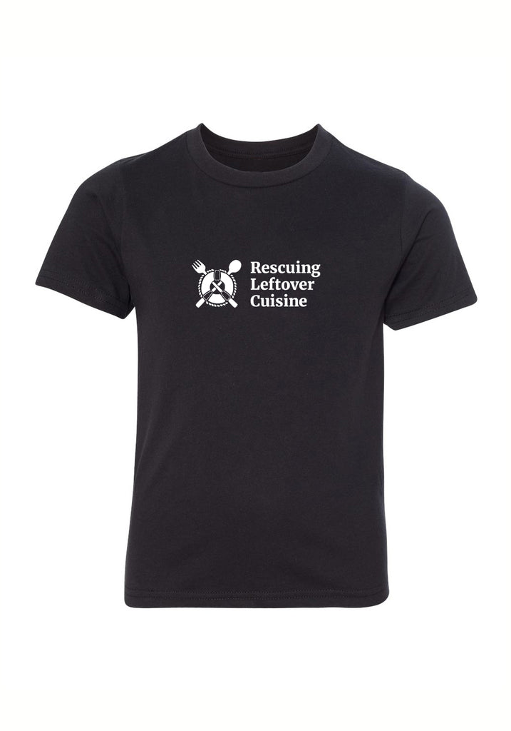 Rescuing Leftover Cuisine kids t-shirt (black) - front