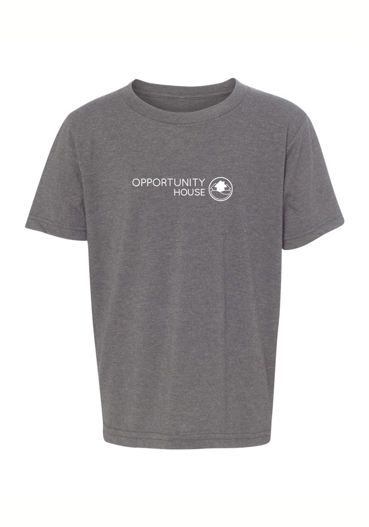 Opportunity House kids t-shirt (gray) - front
