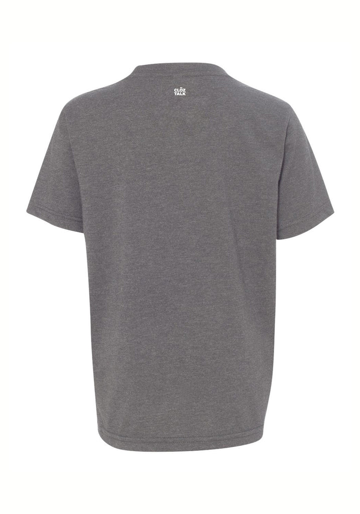 Arete Scholars Fund kids t-shirt (gray) - back