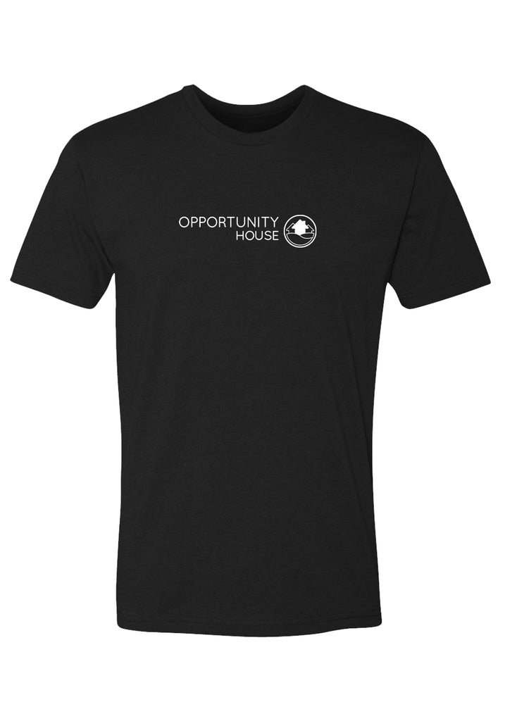 Opportunity House men's t-shirt (black) - front