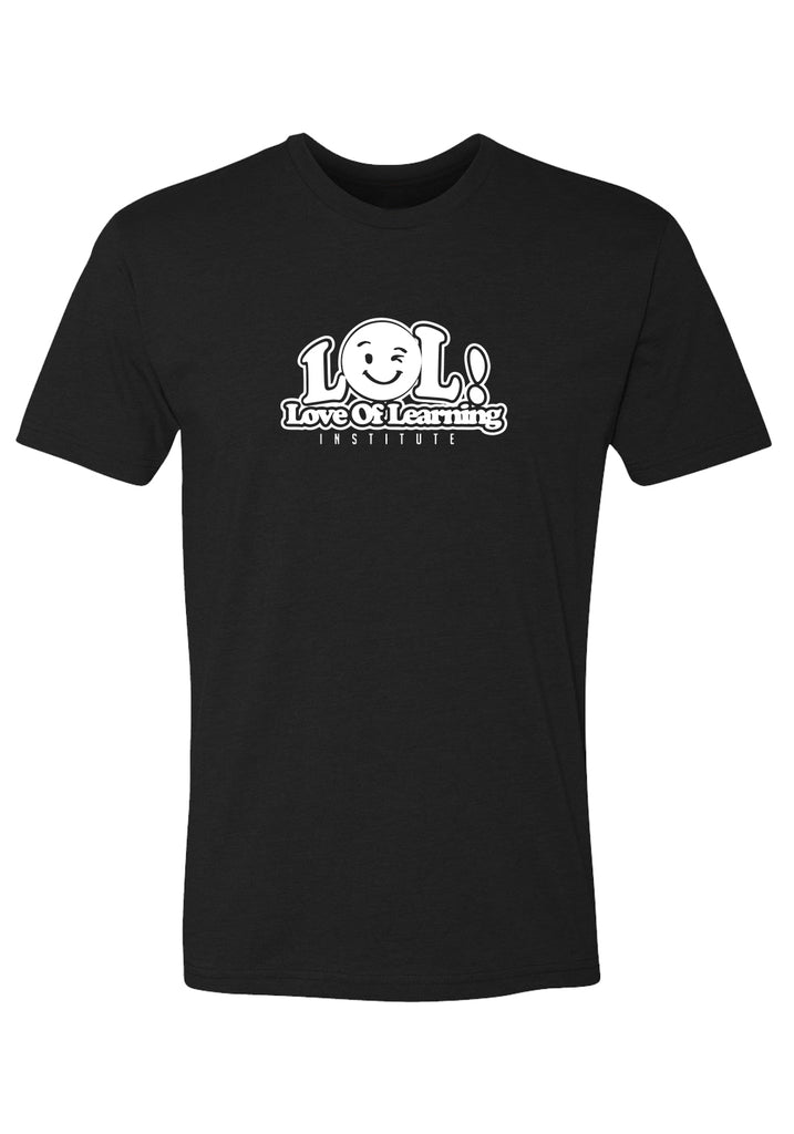 Love Of Learning Institute men's t-shirt (black) - front