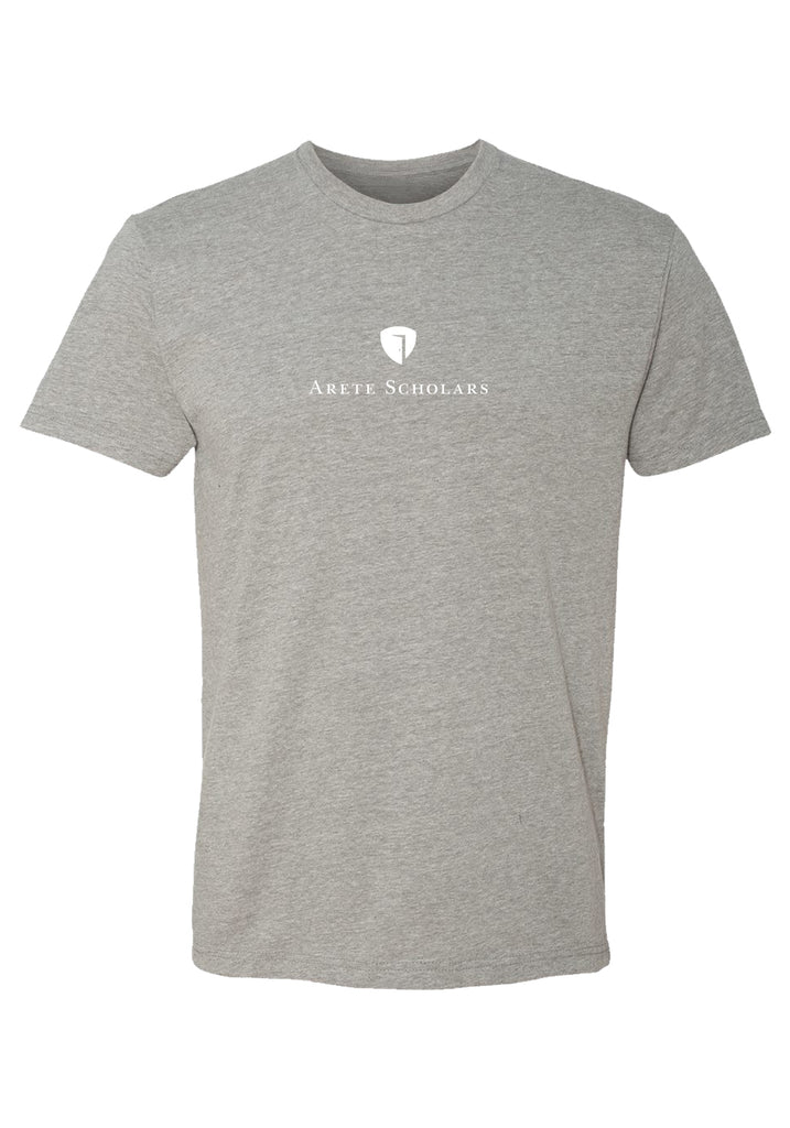 Arete Scholars Fund men's t-shirt (gray) - front