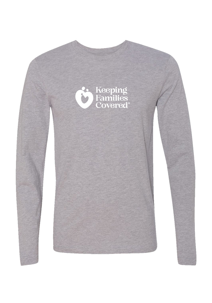 Keeping Families Covered unisex t-shirt (gray) - front