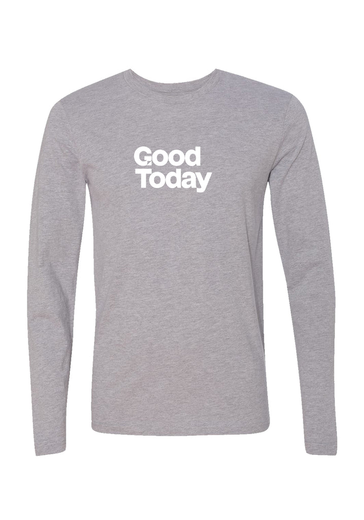 GoodToday unisex long-sleeve t-shirt (gray) - front