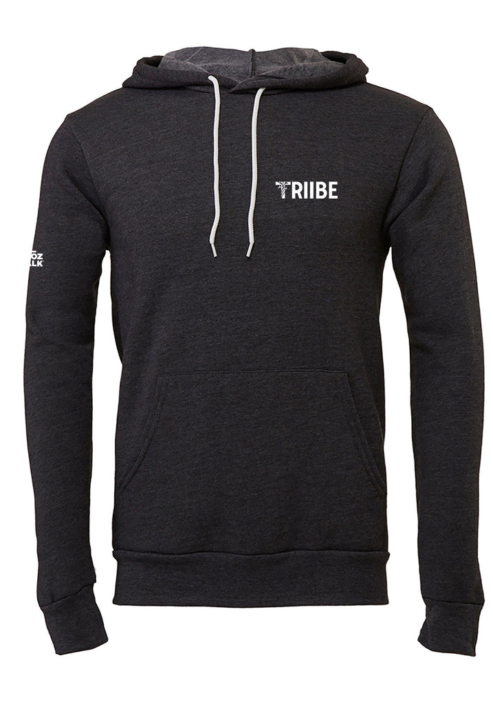 TRIIBE Futures unisex pullover hoodie (gray) - front