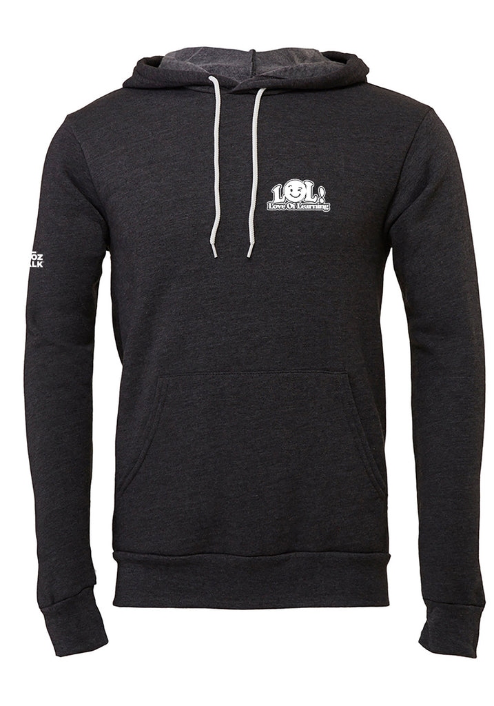 Love Of Learning Institute unisex pullover hoodie (gray) - front