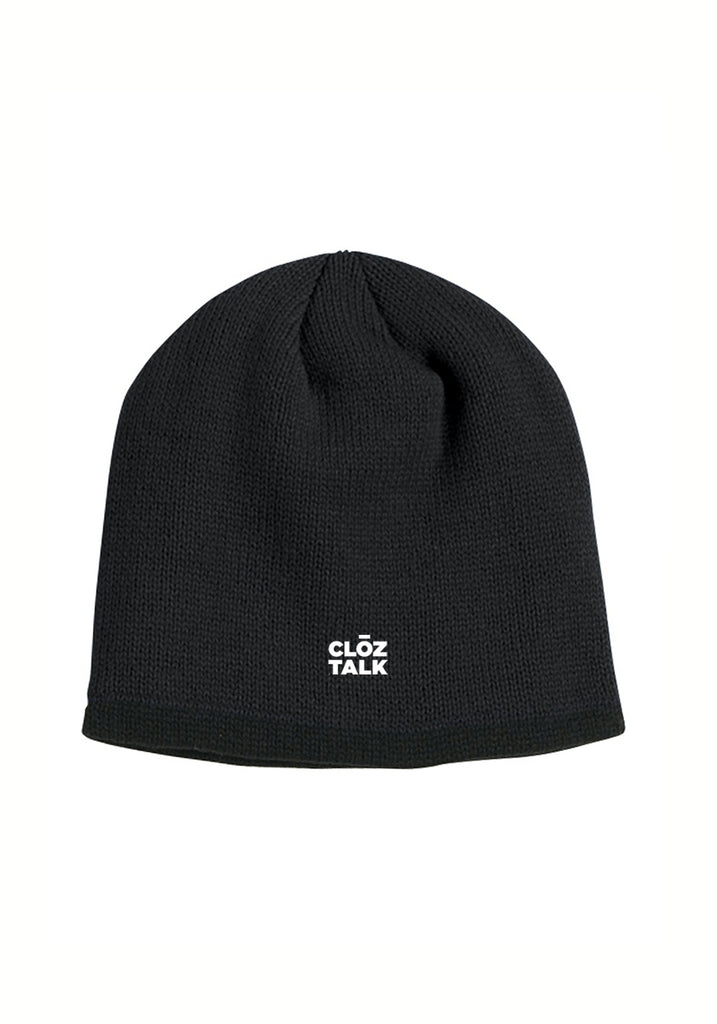 Spring Productions unisex knit beanie (black) - back