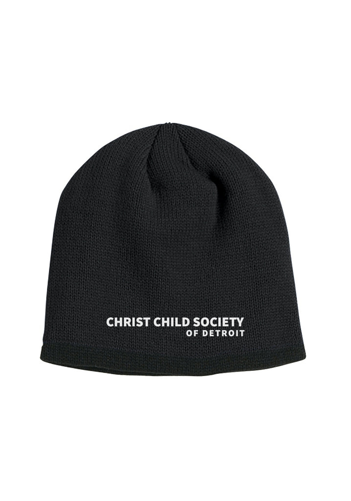 Christ Child Society Of Detroit unisex winter hat (black) - front