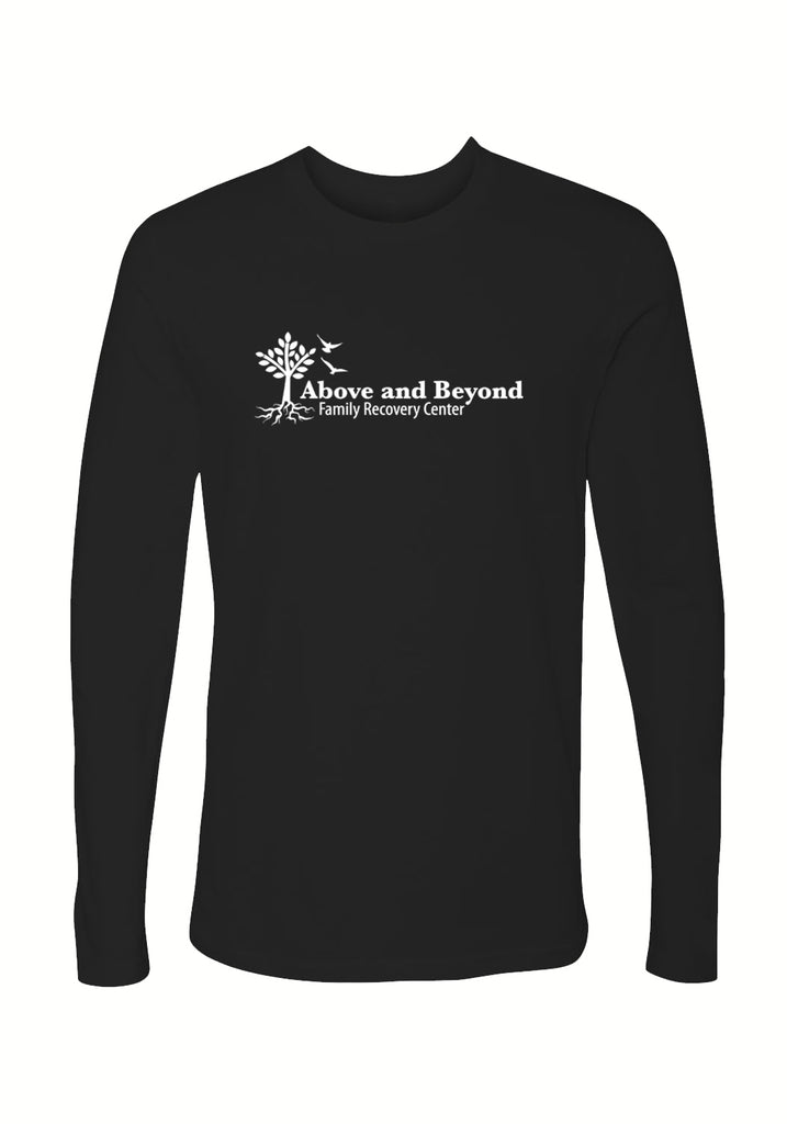 Above And Beyond unisex long-sleeve t-shirt (black) - front
