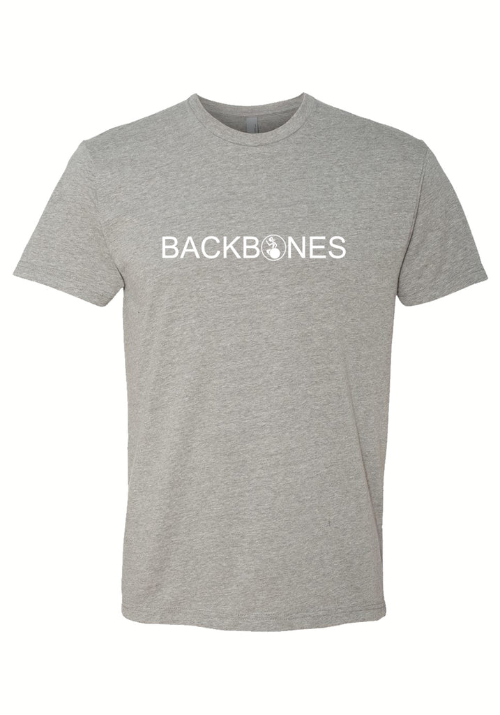 Backbones men's t-shirt (gray) - front