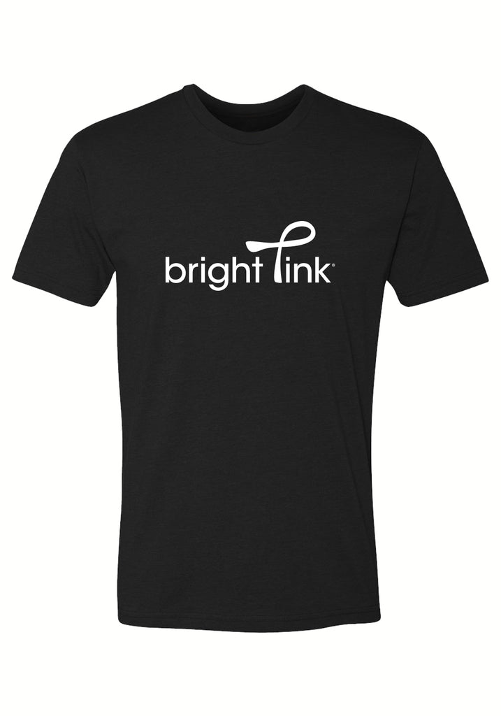Bright Pink men's t-shirt (black) - front