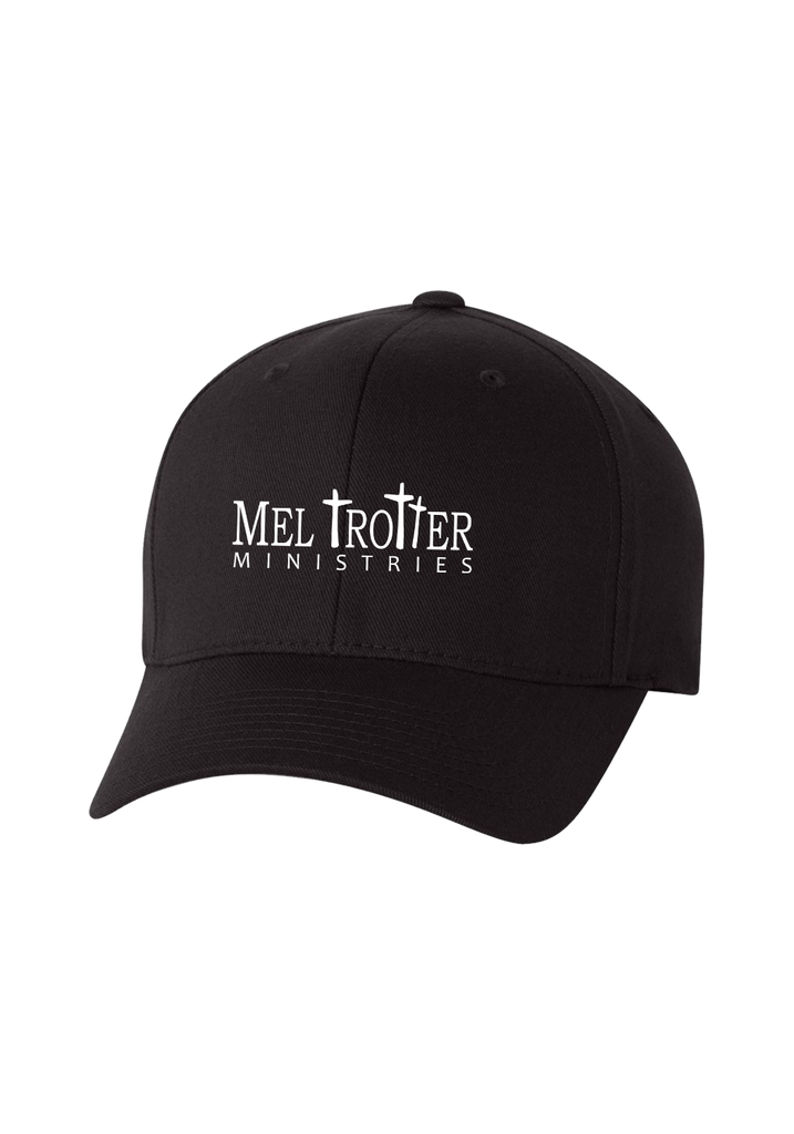 Mel Trotter Ministries unisex fitted baseball cap (black) - front