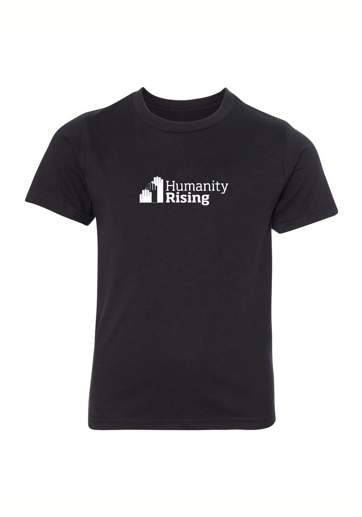 Humanity Rising kids t-shirt (black) - front