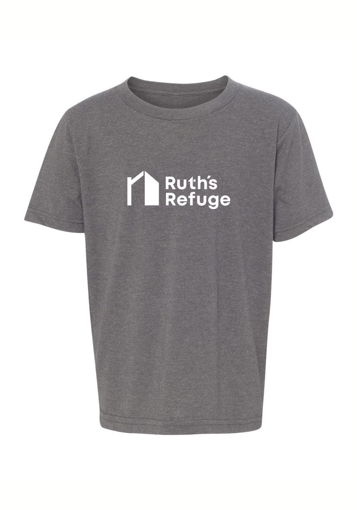 Ruth's Refuge kids t-shirt (gray) - front