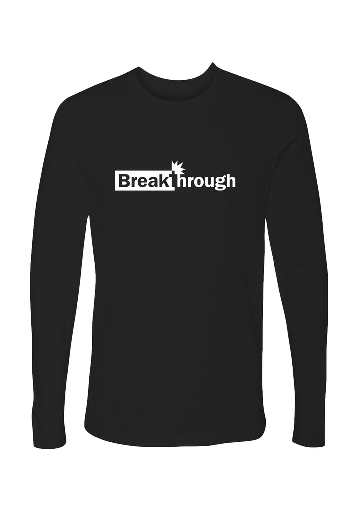 Breakthrough unisex long-sleeve t-shirt (black) - front