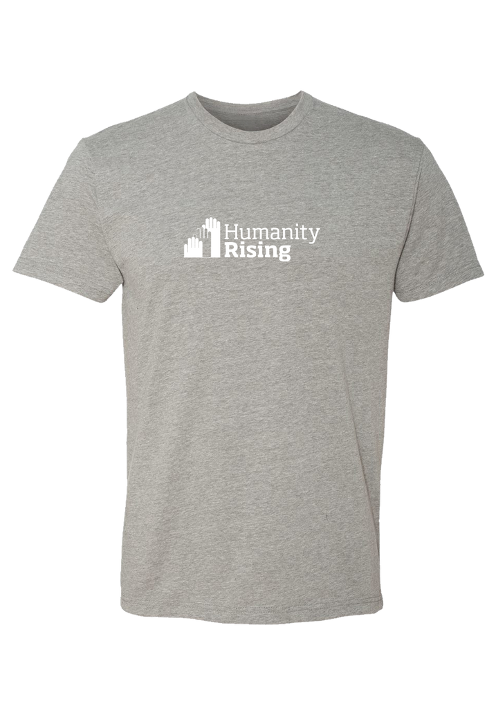 Humanity Rising men's t-shirt (gray) - front