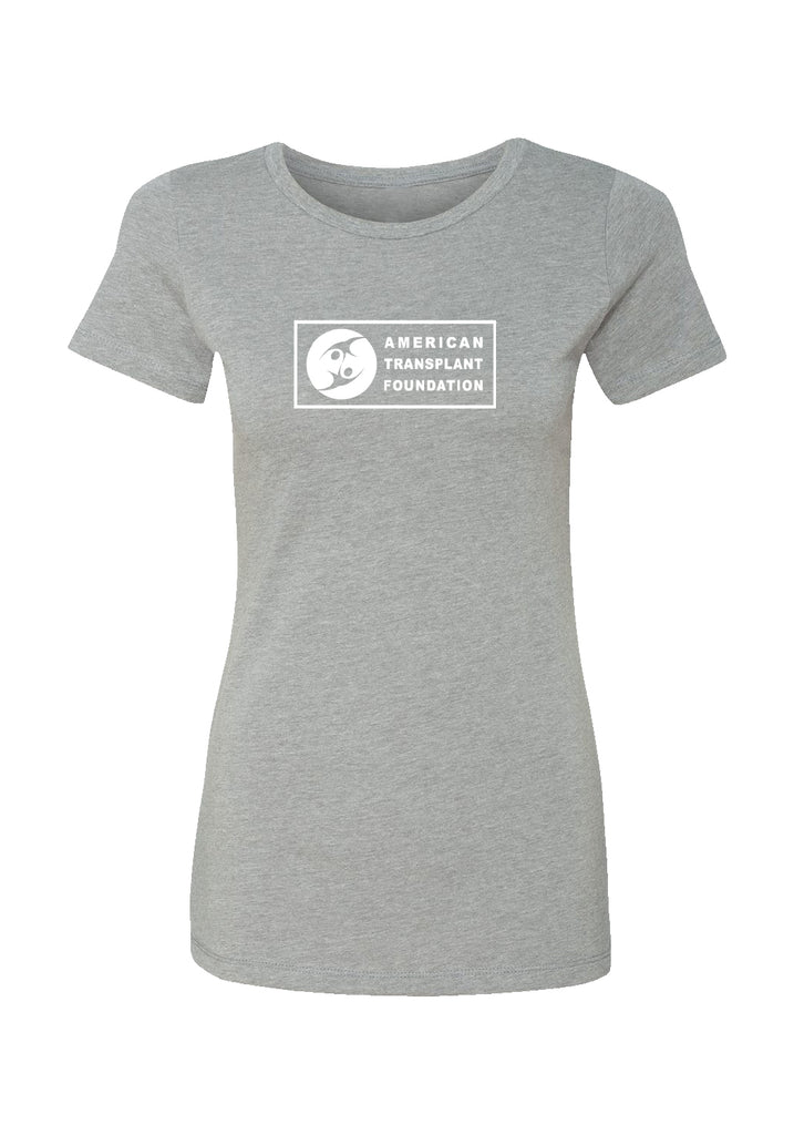 American Transplant Foundation women's t-shirt (gray) - front