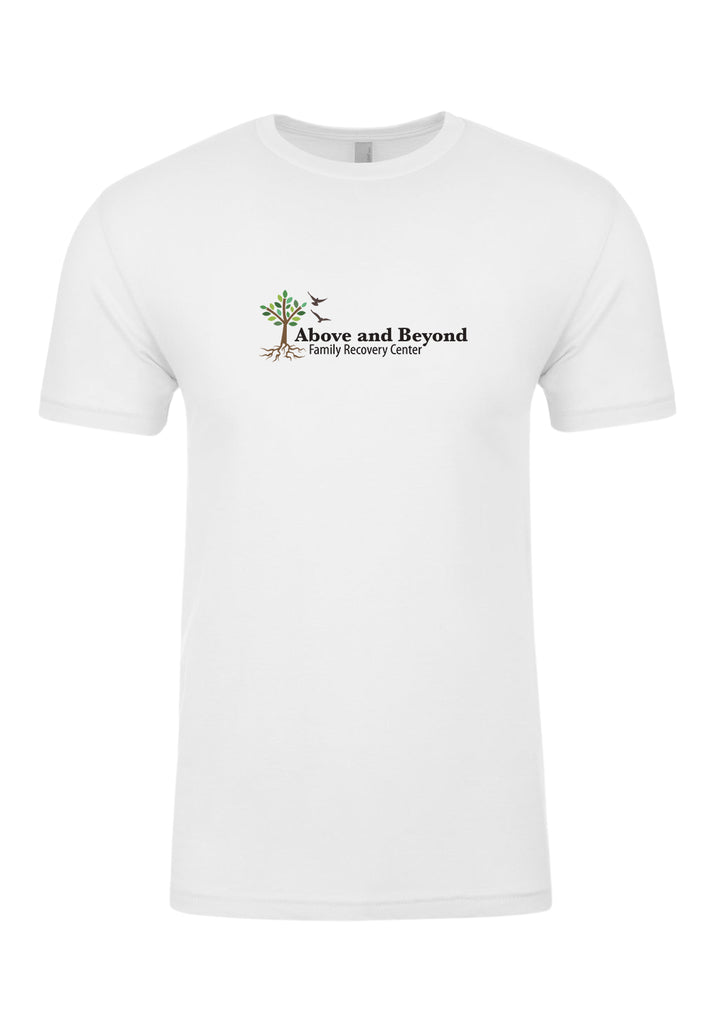 Above and Beyond Family Recovery Center unisex t-shirt (white) - front