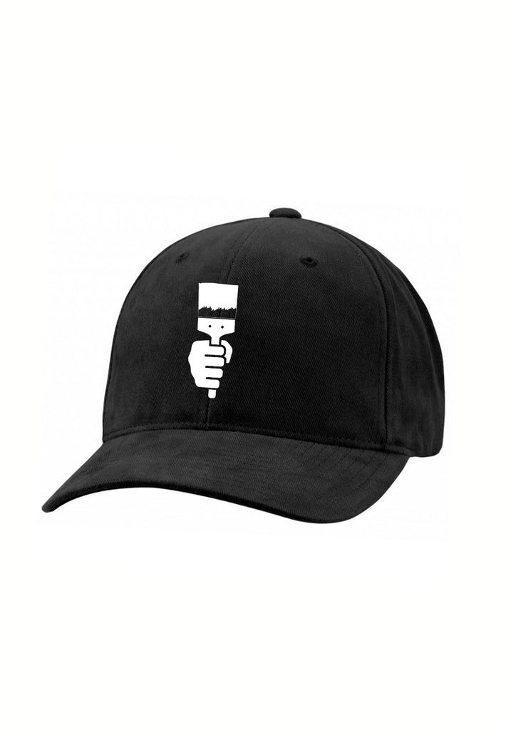 Project Color Corps unisex adjustable baseball cap (black) - front