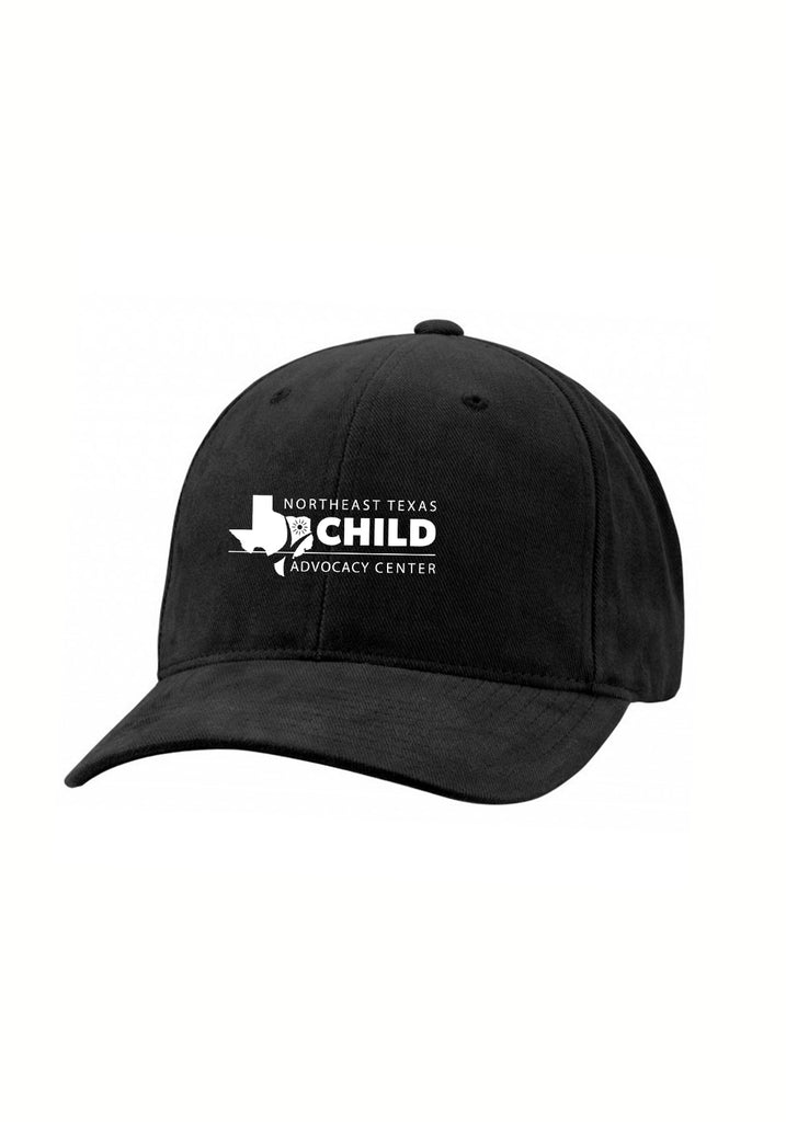 Northeast Texas Child Advocacy Center unisex adjustable baseball cap (black) - front