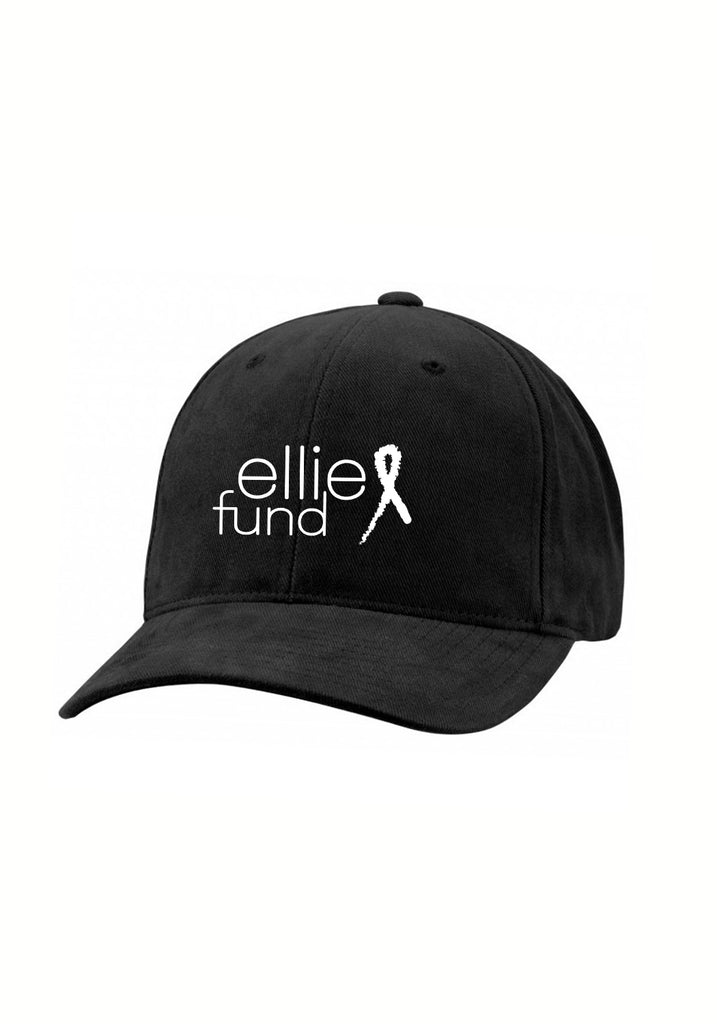 Ellie Fund unisex adjustable baseball cap (black) - front