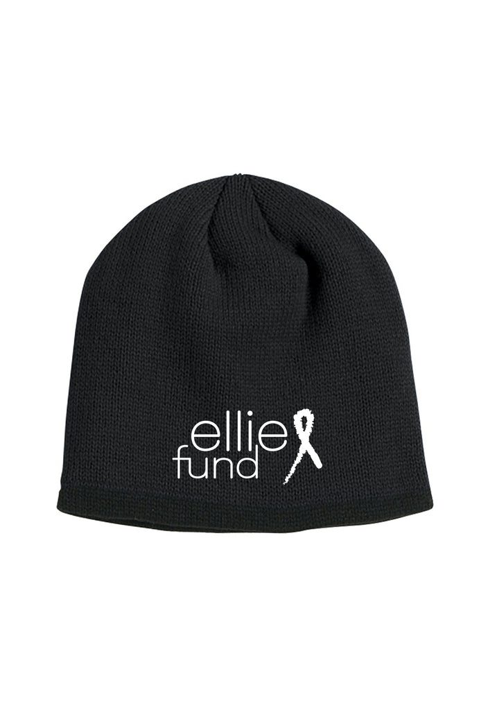 Ellie Fund unisex winter hat (black) - front