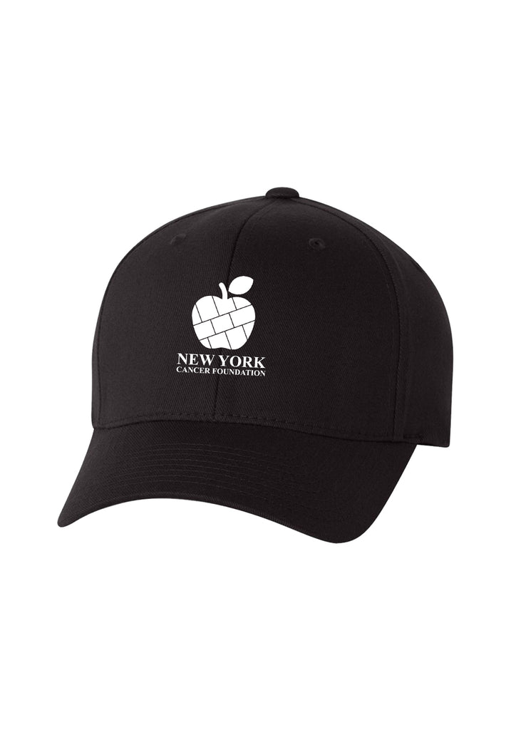 New York Cancer Foundation unisex fitted baseball cap (black) - front
