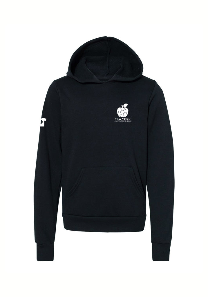 New York Cancer Foundation kids pullover hoodie (black) - front