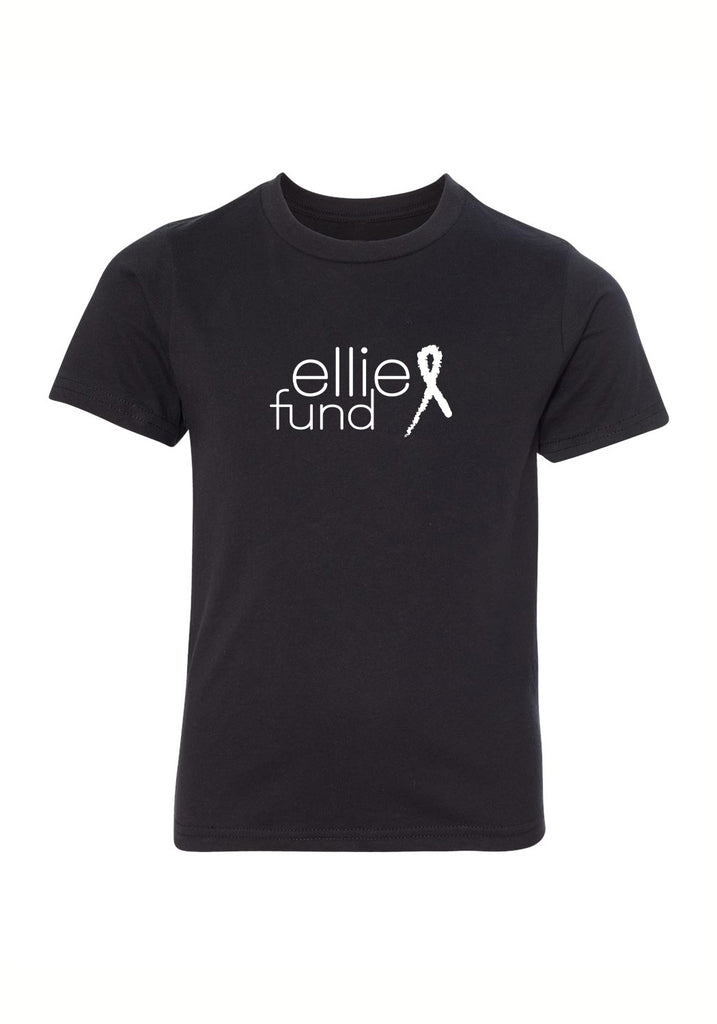 Ellie Fund kids t-shirt (black) - front