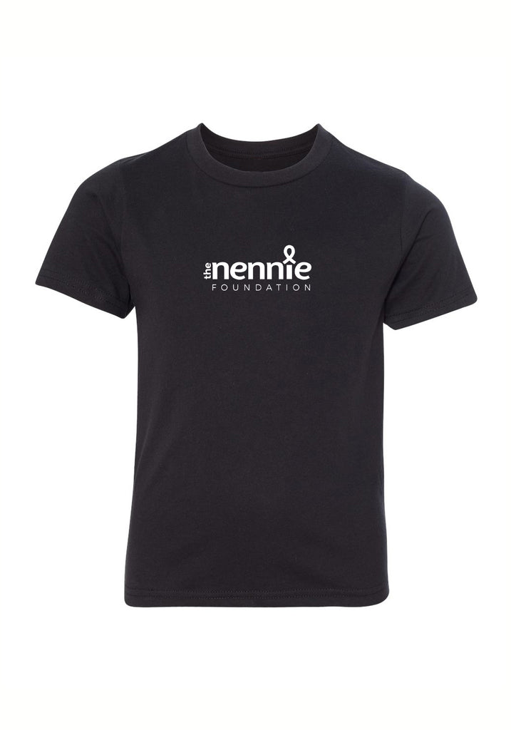 The Nennie Foundation kids t-shirt (black) - front