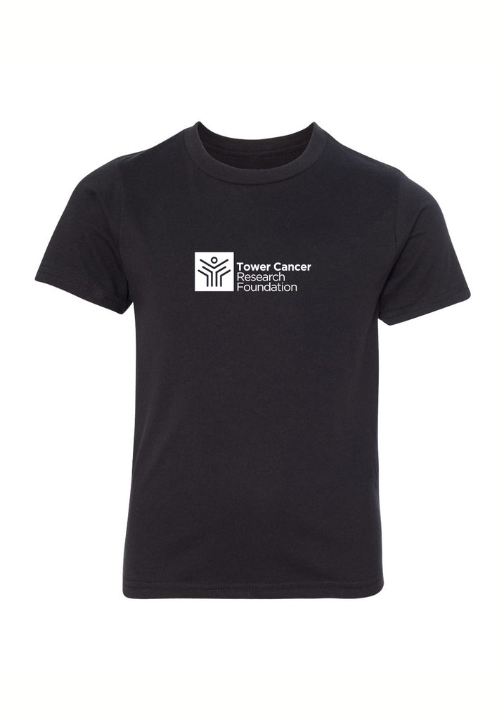 Tower Cancer Research Foundation kids t-shirt (black) - front