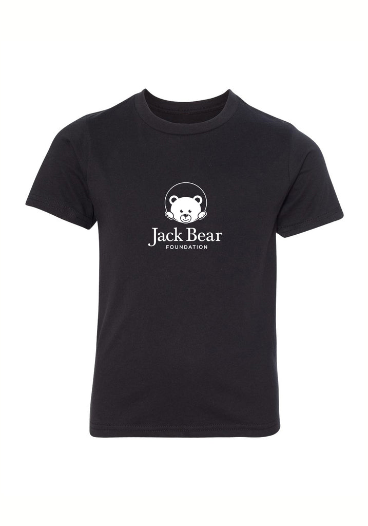 Jack Bear Foundation kids t-shirt (black) - front