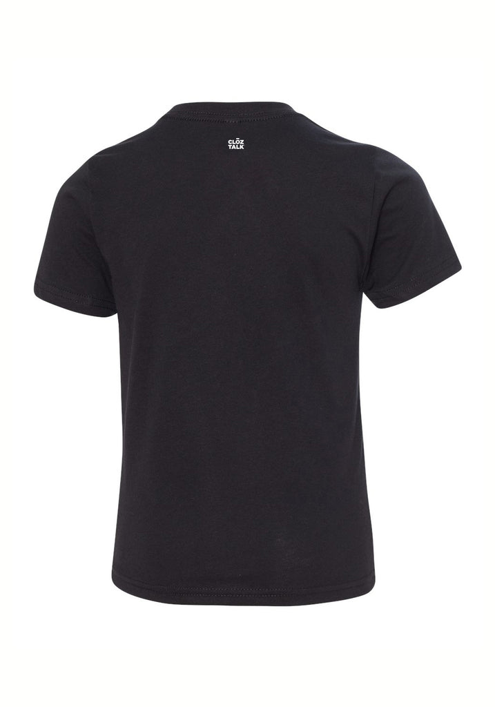 MenLiving kids t-shirt (black) - back