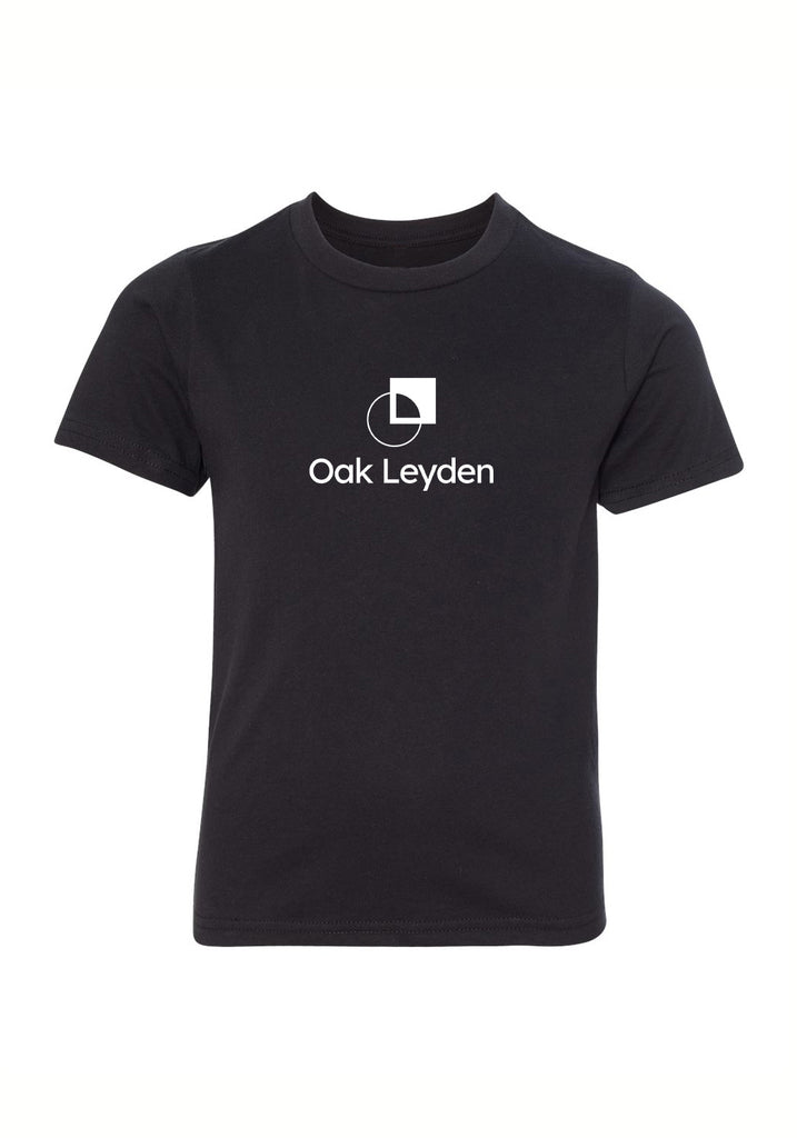 Oak Leyden kids t-shirt (black) - front