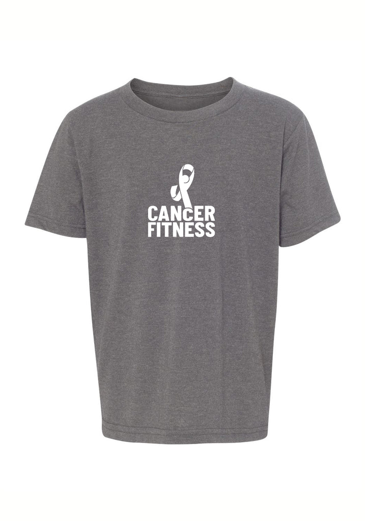 Cancer Fitness Foundation kids t-shirt (gray) - front