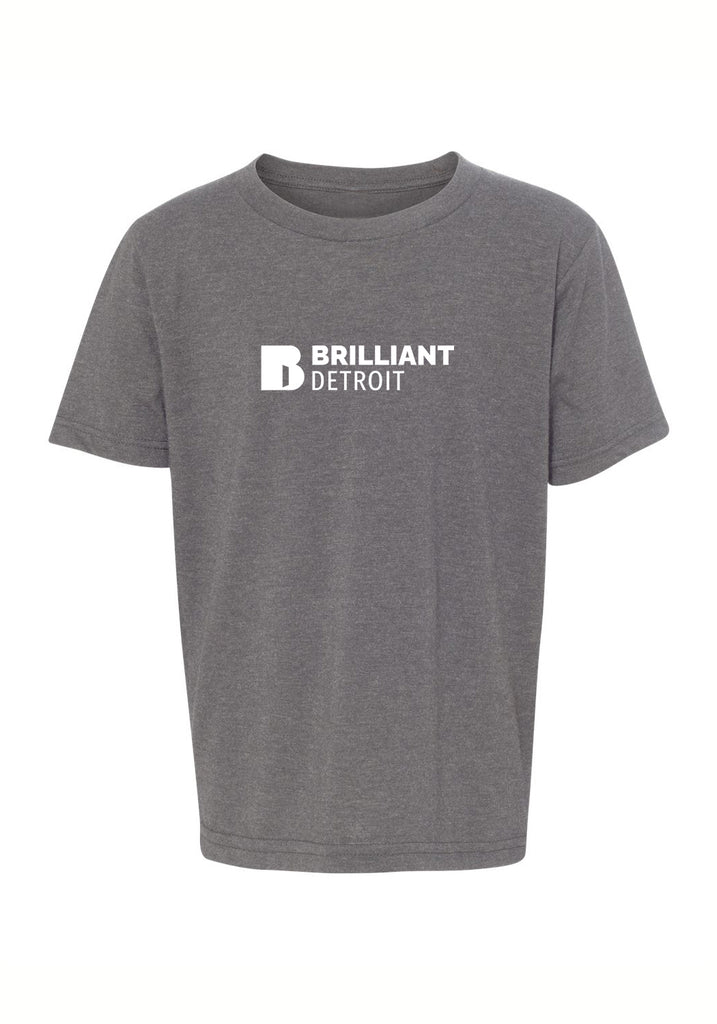 Brilliant Detroit kids t-shirt (gray) - front