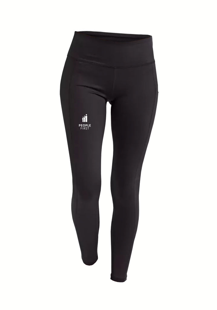 People First Economy women's leggings (black) - front