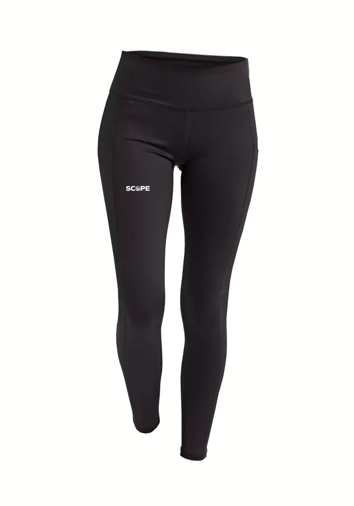 SCOPE unisex women's leggings (black) - front