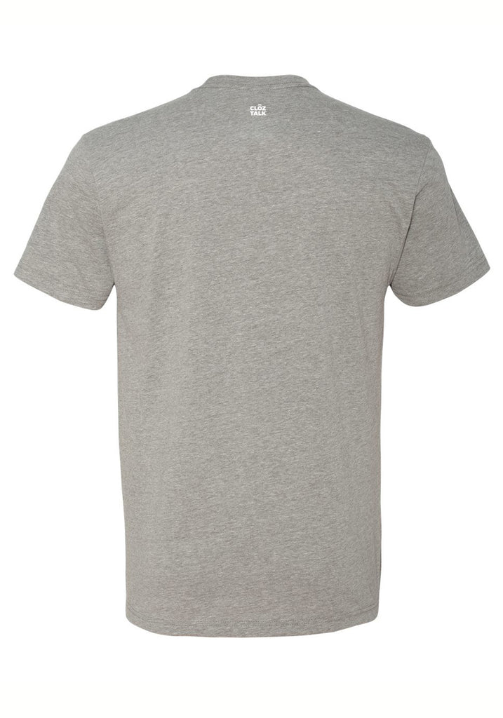 People First Economy men's t-shirt (gray) - back