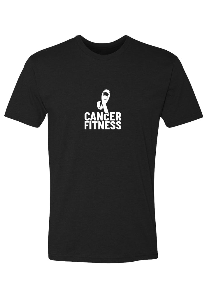Cancer Fitness Foundation men's t-shirt (black) - front