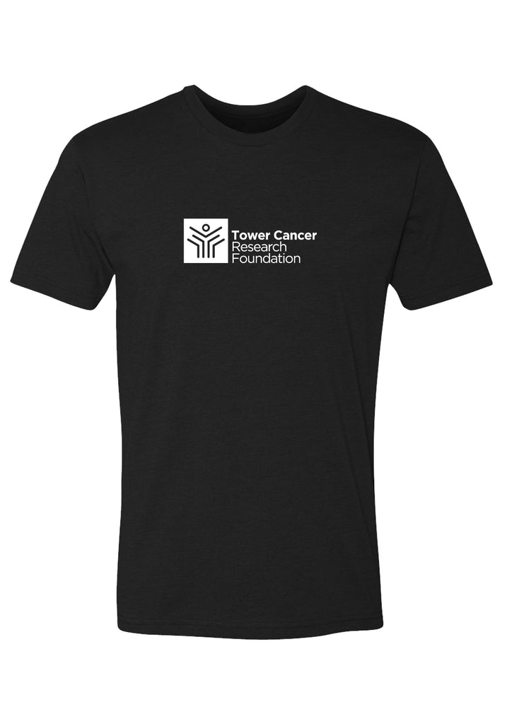 Tower Cancer Research Foundation men's t-shirt (black) - front