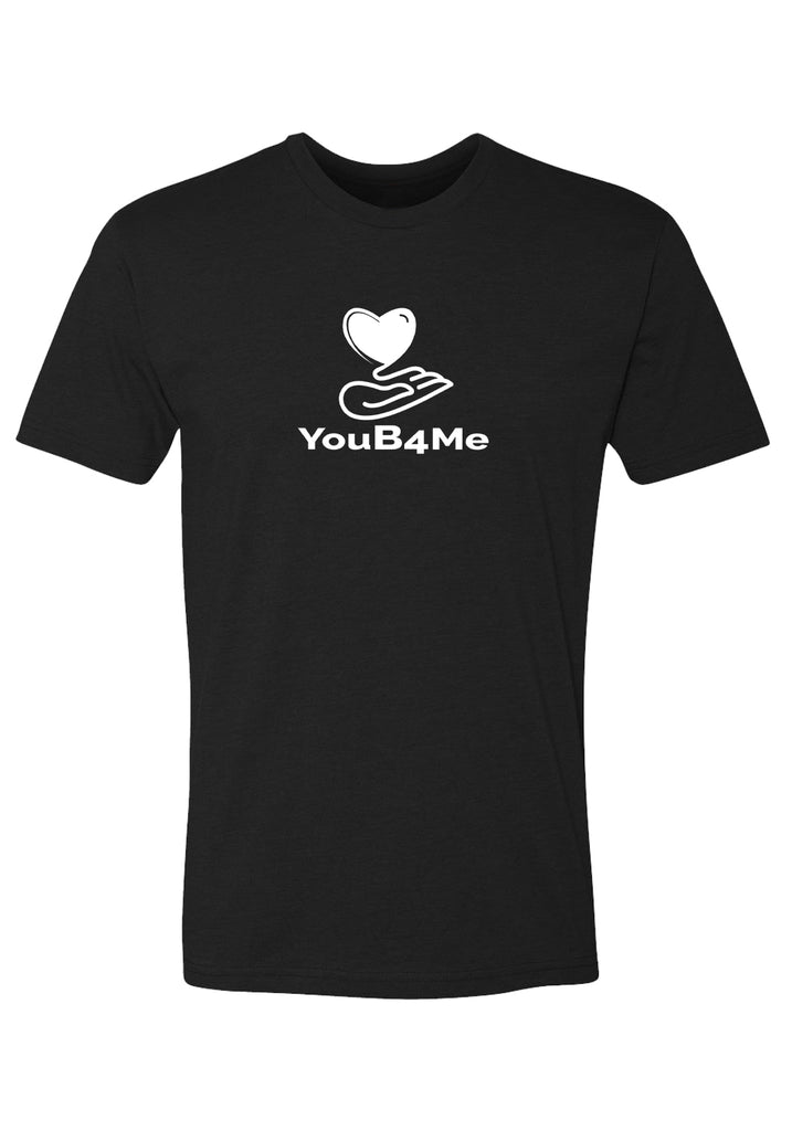 You B4 Me men's t-shirt (black) - front