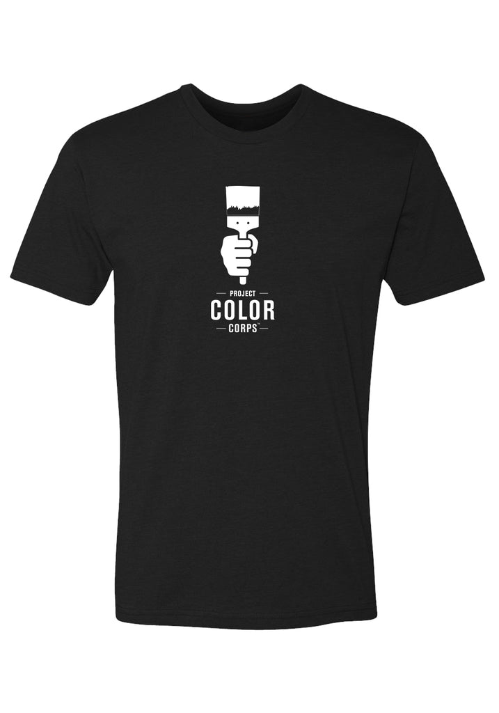 Project Color Corps men's t-shirt (black) - front