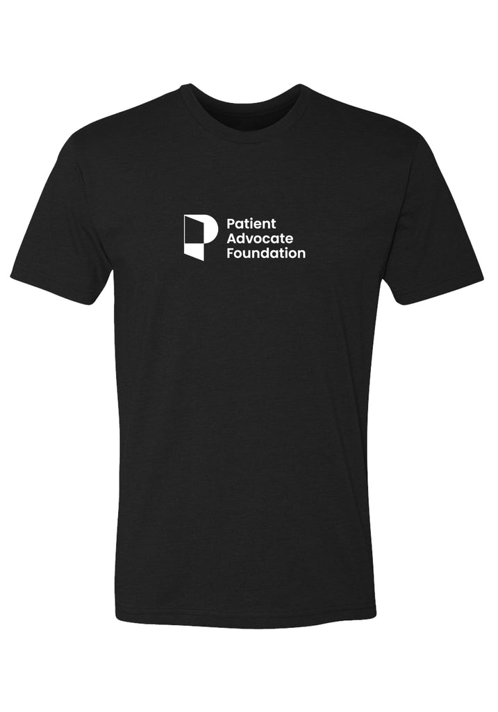 Patient Advocate Foundation men's t-shirt (black) - front