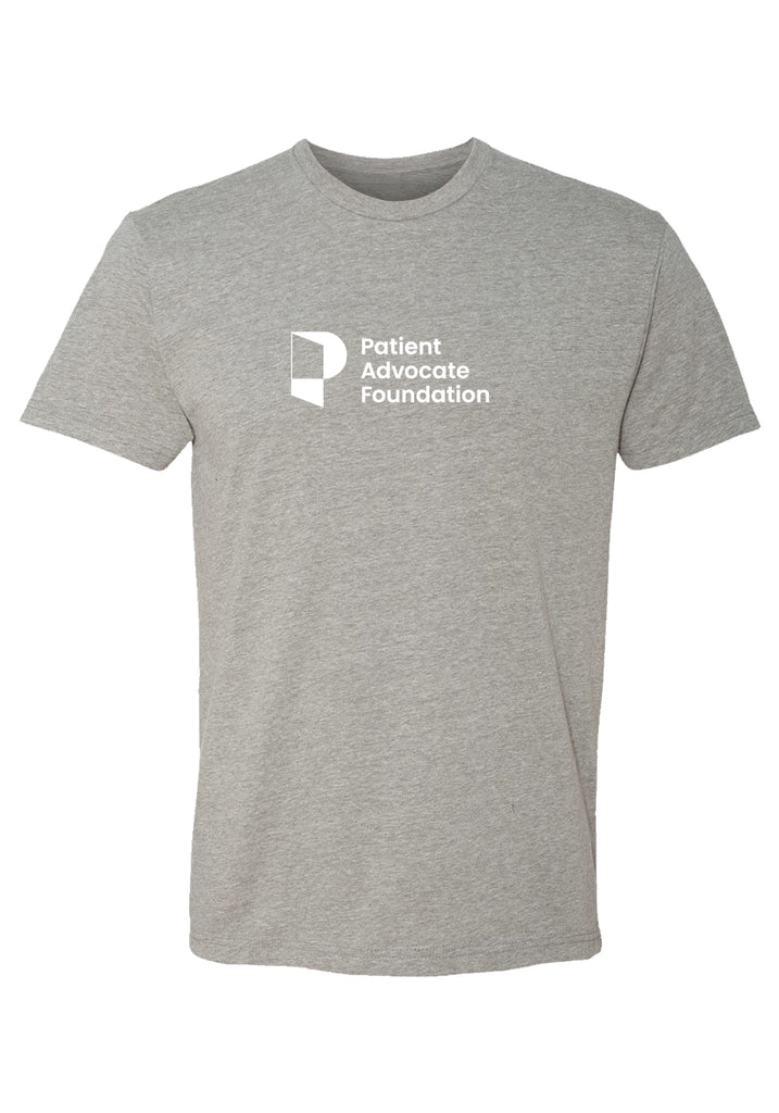 Patient Advocate Foundation men's t-shirt (gray) - front