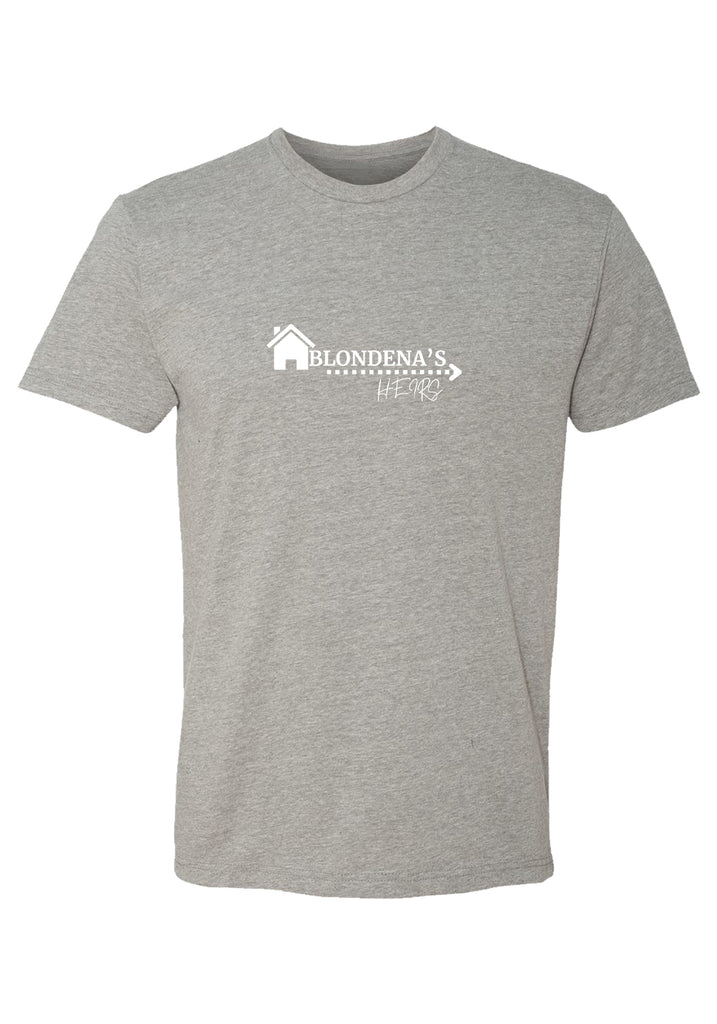 Blondena's HEIRS men's t-shirt (gray) - front