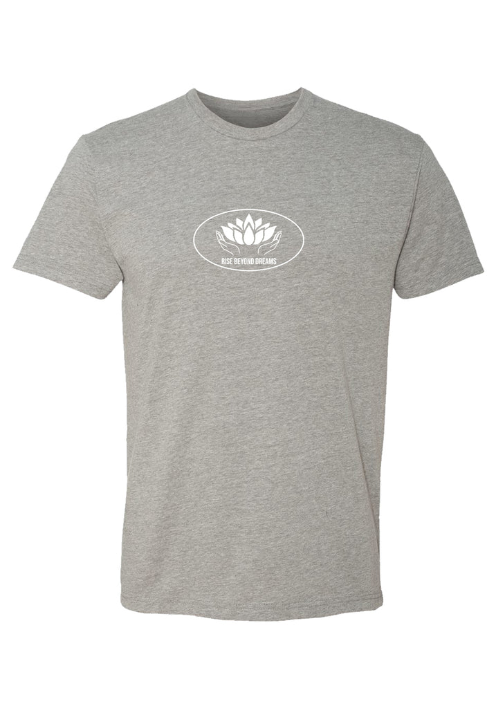 Rise Beyond Dreams International Foundation men's t-shirt (gray) - front