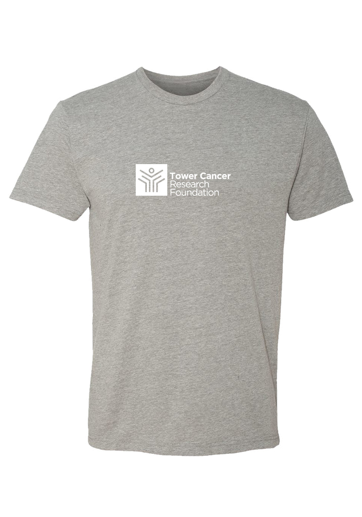 Tower Cancer Research Foundation men's t-shirt (gray) - front