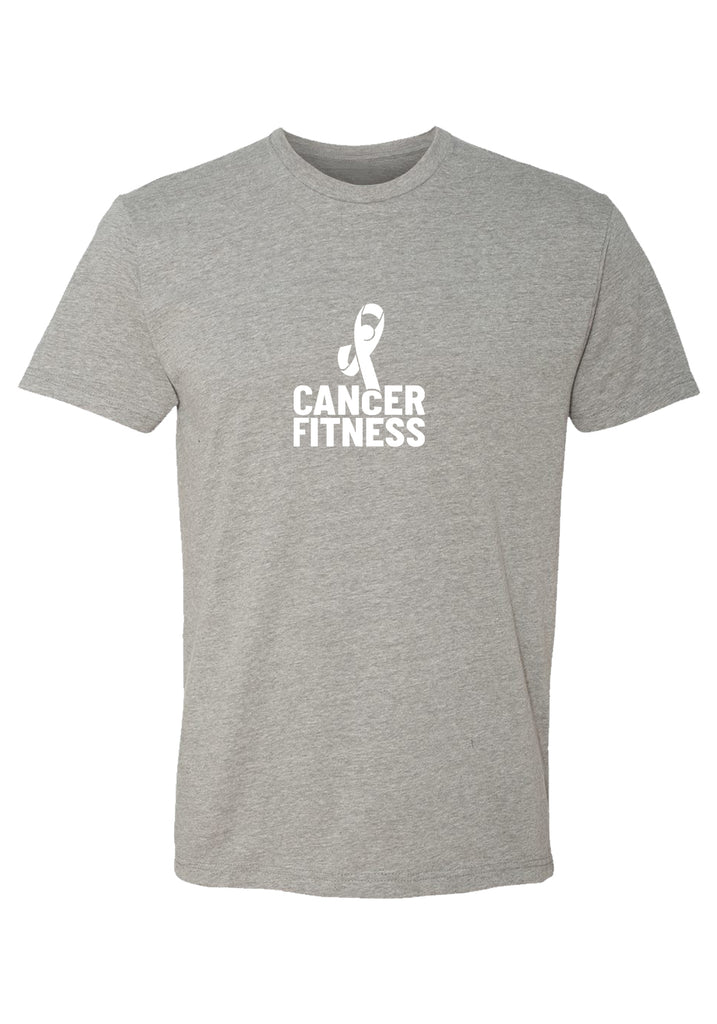 Cancer Fitness Foundation men's t-shirt (gray) - front
