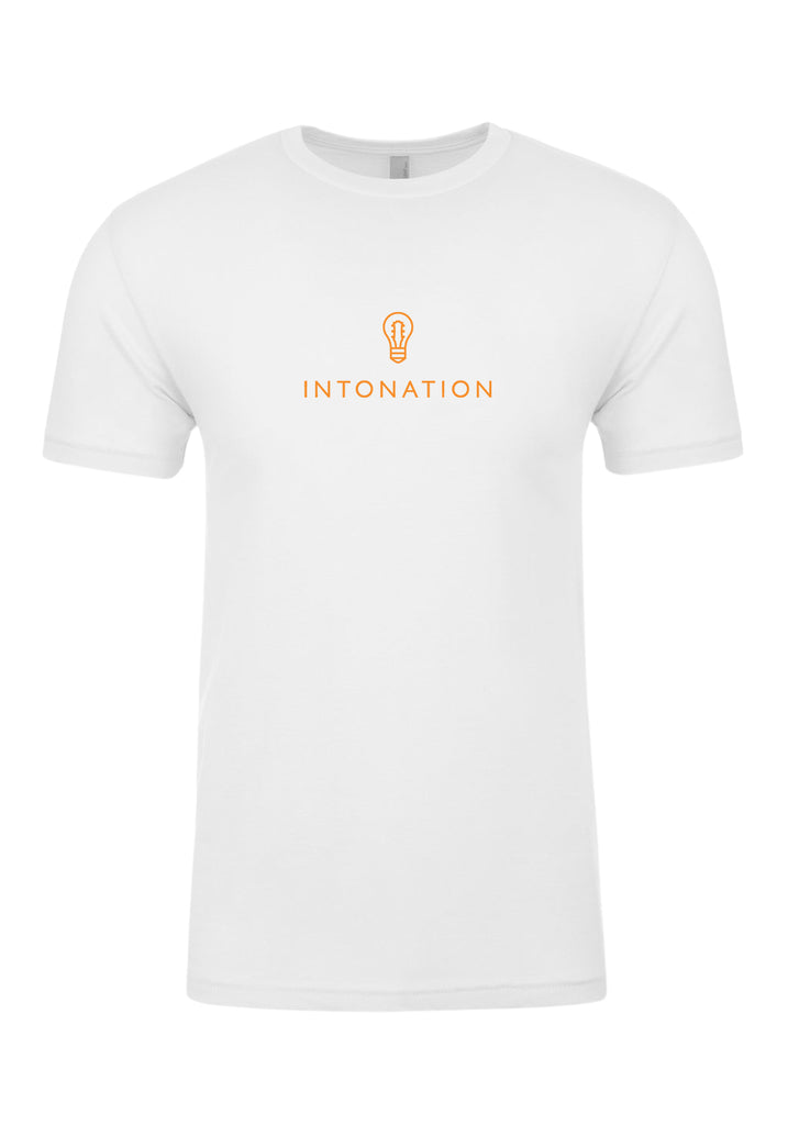 Intonation Music men's t-shirt (white) - front